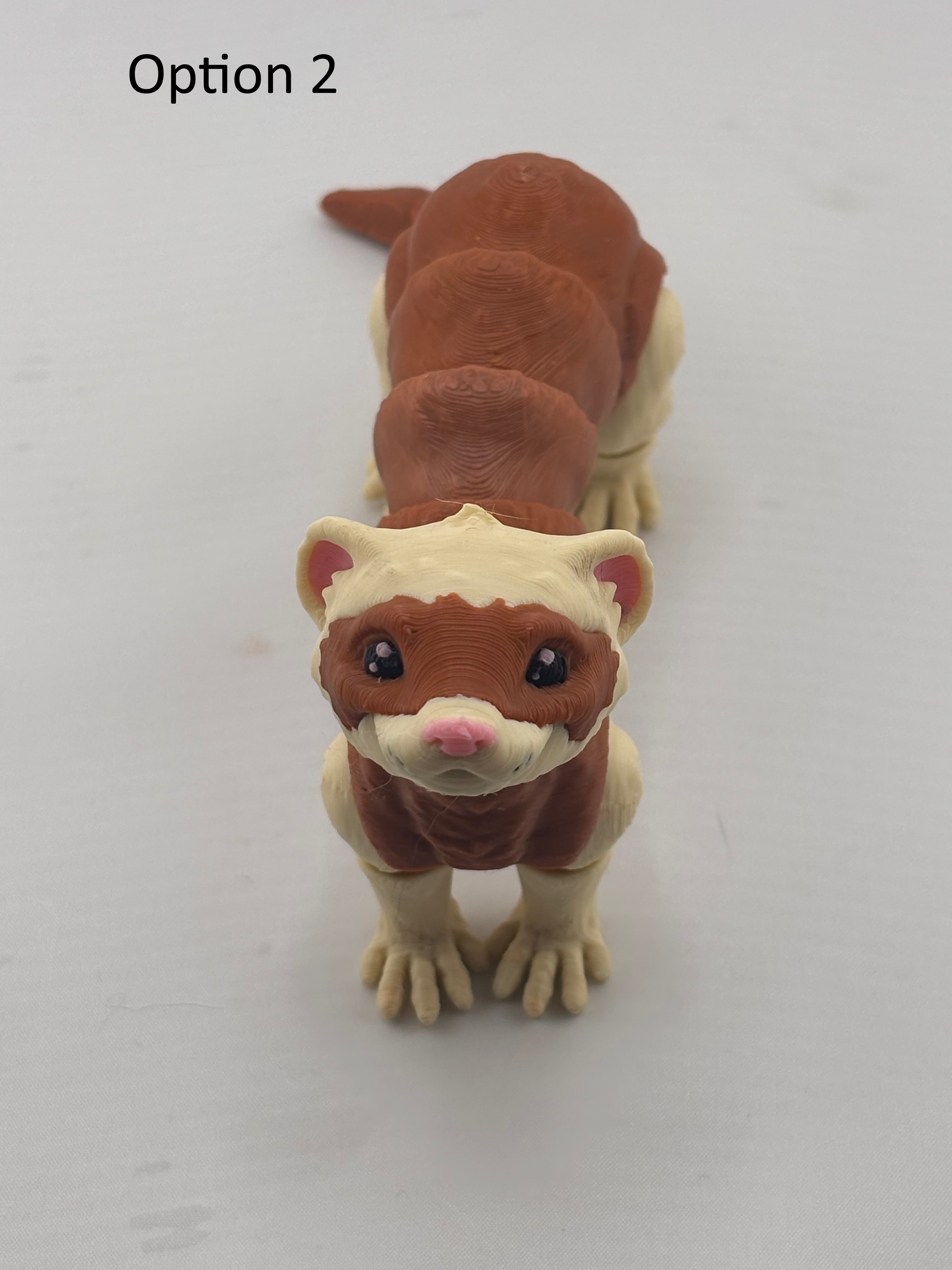 3D Printed Articulated Ferret