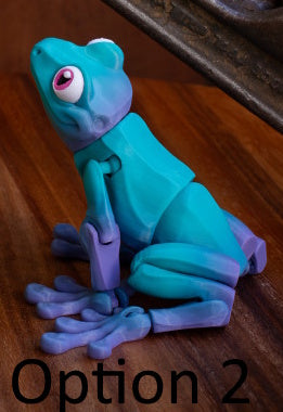 3D Printed Articulated Tree Frog