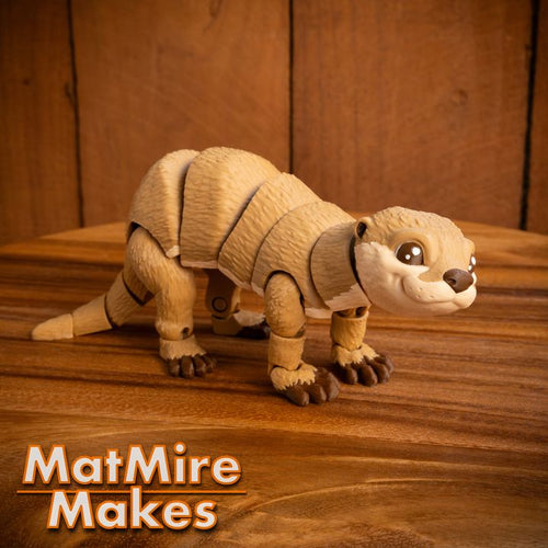 3D Printed Articulated River Otter