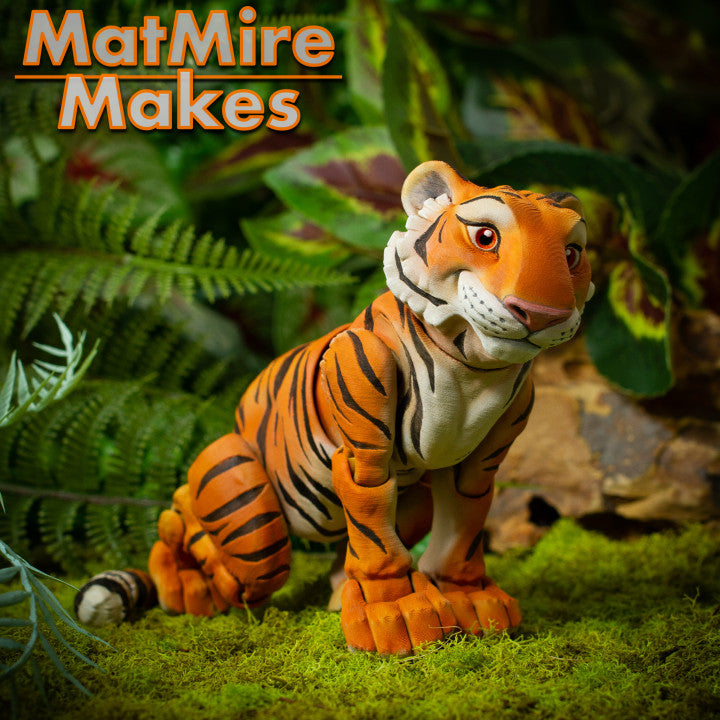 3D Printed Tiger