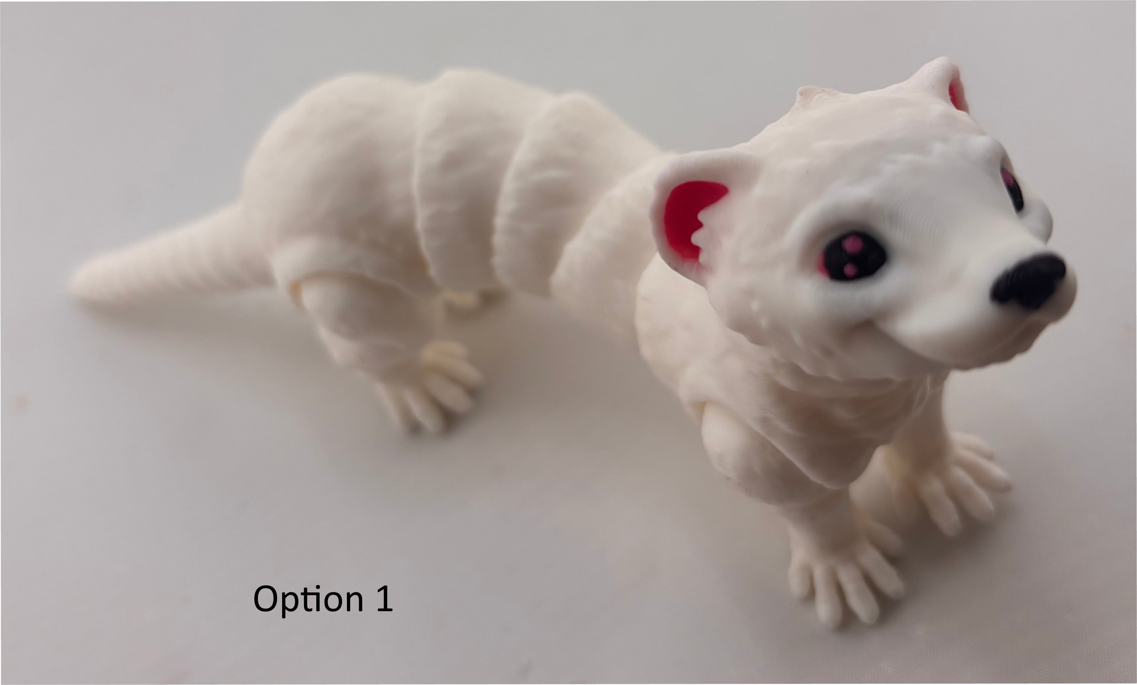 3D Printed Articulated Ferret