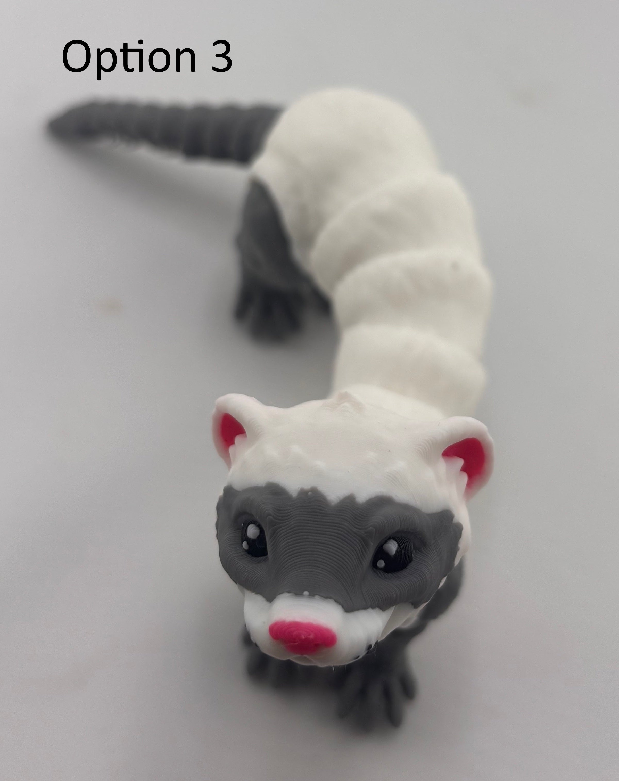 3D Printed Articulated Ferret