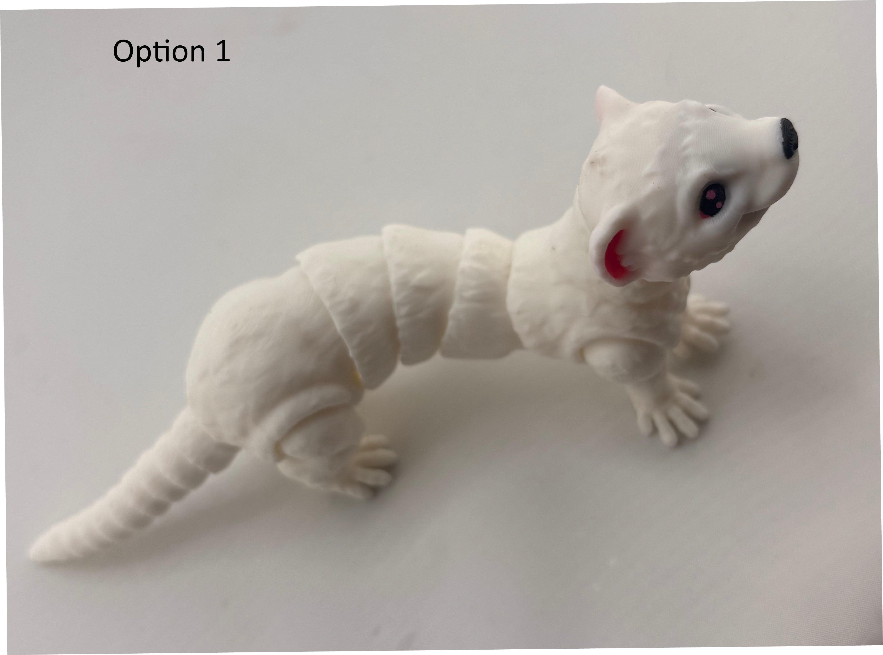 3D Printed Articulated Ferret