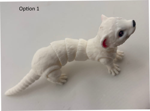 3D Printed Articulated Ferret